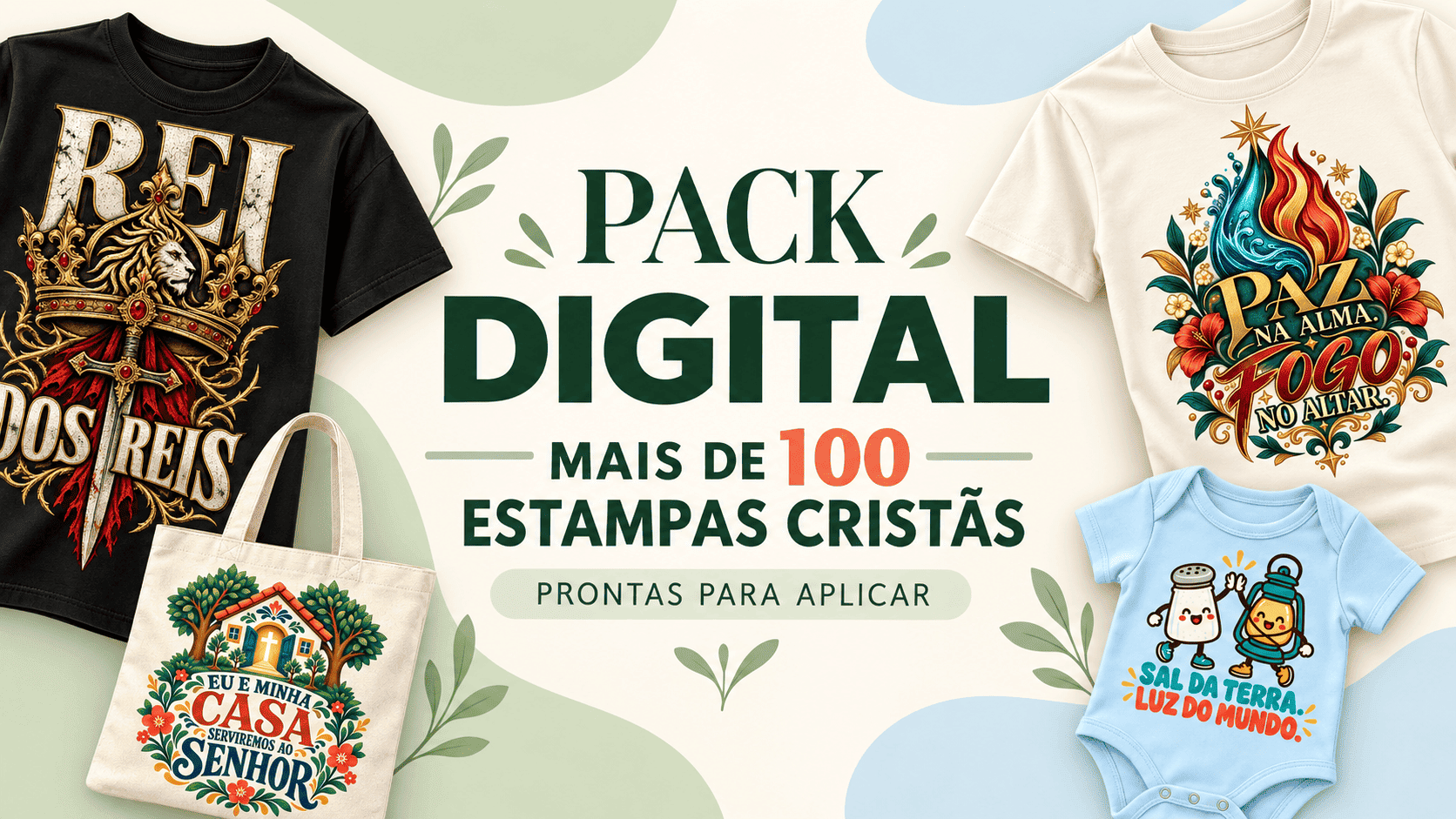 Pack de Estampas Cristãs