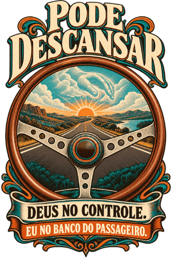 Pode descansar, Deus no controle